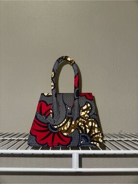 Handmade African Print Hand Bag